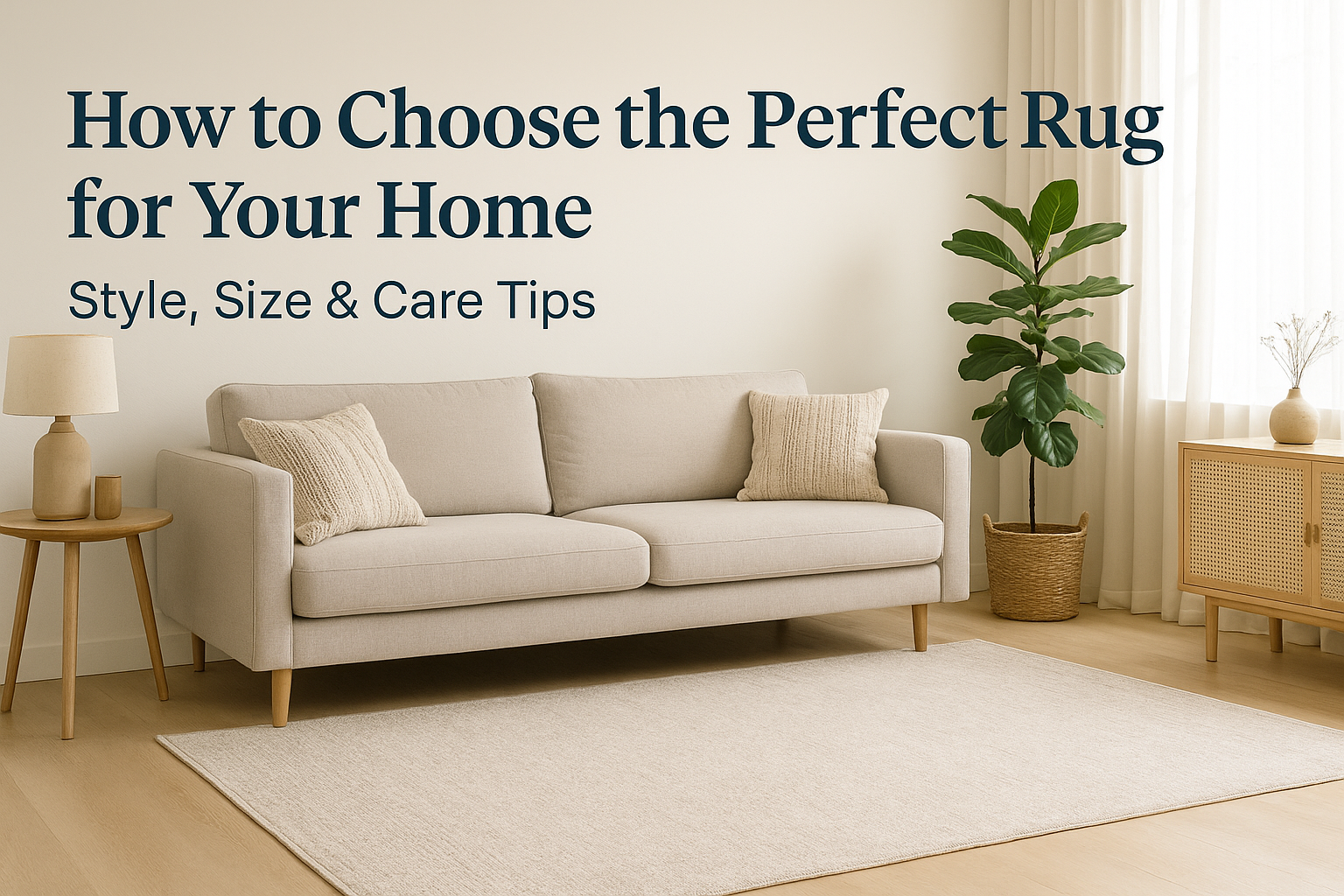 How to Choose the Perfect Rug for Your Home